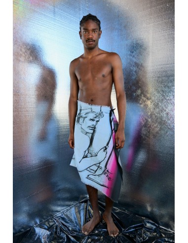 TOM OF FINLAND x WE ARE SPASTOR SARONG BLUE acheter