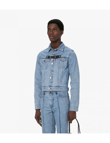 JW ANDERSON PADLOCK STRAP TRUCKER JACKET Comparez et commandez 