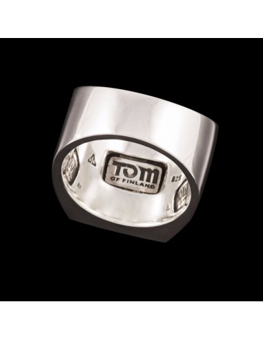 Jonathan Johnson x Tom of Finland KAKE Sterling Silver Ring Dans la société mordern