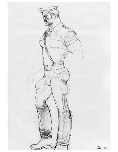 Henzel Studio Heritage: Tom of Finland, Untitled, 1988, Handtufted Rug Toutes les collections ici