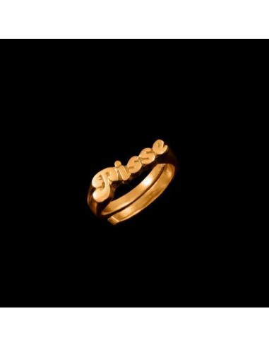 GOLD Pisse Ring by Jonathan Johnson le concept de la Pate a emporter 