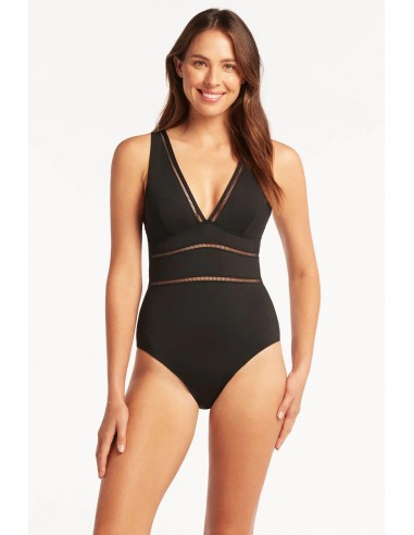 Maillot Sea Level de couleur Noir prix