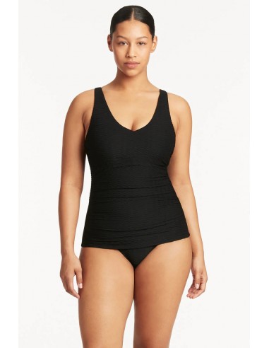 Tankini Sea Level de couleur Noir une grave pollution 