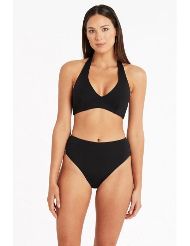 Haut De Maillot Sea Level de couleur Noir une grave pollution 