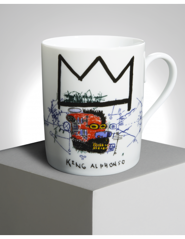 Jean-Michel Basquiat "King Alphonso" PORCELAIN MUG la colonne vertébrale