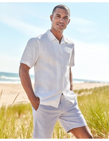 Chemise À Manches Courtes Tommy Bahama de couleur Blanc Toutes les collections ici