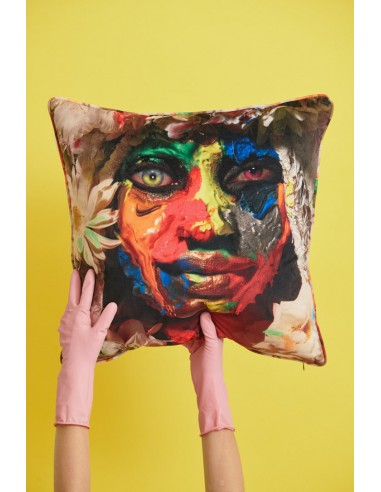 ASHLEY BICKERTON, UNTITLED (2019) Art Pillow for Henzel Studio pas chere