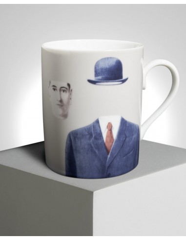 MAGRITTE PORCELAIN MUG PÈLERIN BEIGE Paris Déstockage Promo