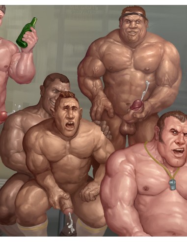 Mr. Gruts, Rugby Orgy (detail from a sequence), 2021 Profitez des Offres !