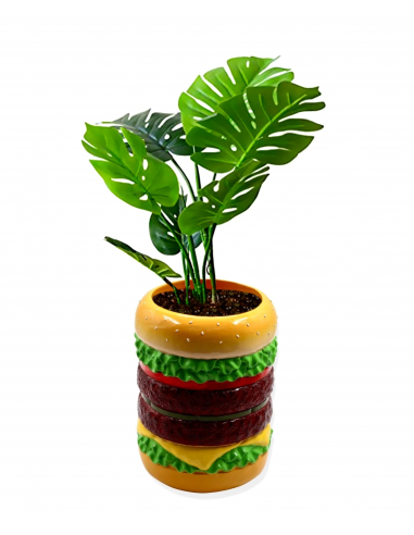 Giant Hamburger Planter by Third Drawer Down de votre