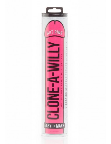 CLONE A WILLY AT HOME PENIS MOLDING KIT - HOT PINK Véritable concentré